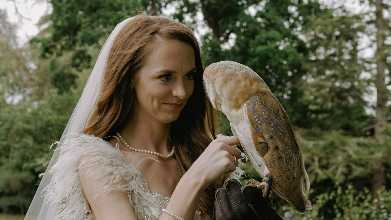 Achnagairn Estate wedding videographer