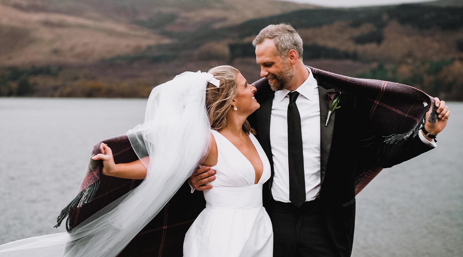 Loch Lomond elopement at Cameron House